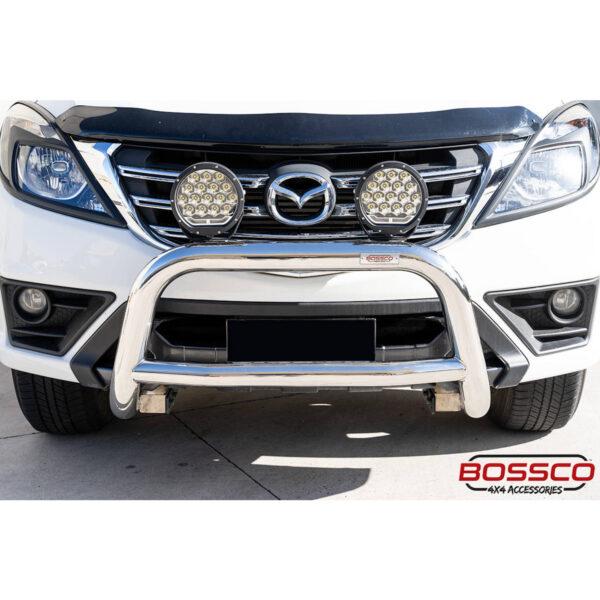 stainless steel low nudge bar suitable for ford ranger px 1 (2011 2015)