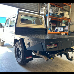 1800l black ute tray package | toyota landcruiser 79 series