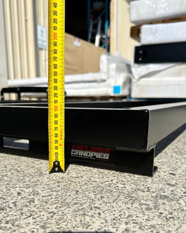 flat platform rack 1800mm v2 black