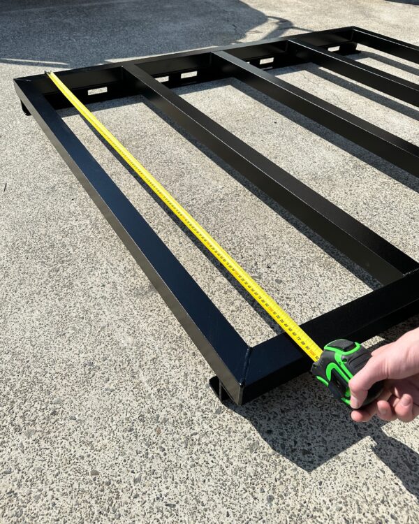 flat platform rack 1800mm v2 black