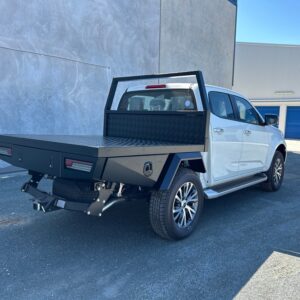 1800mm black ute tray with headboard