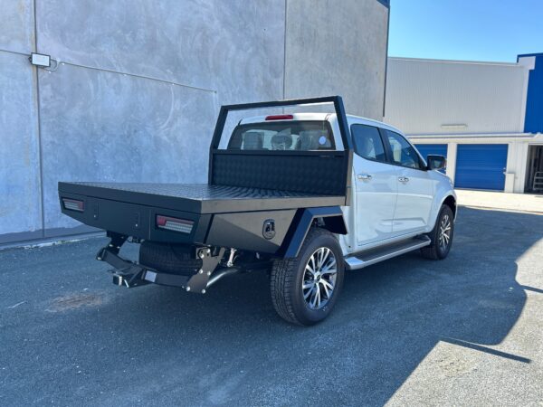 1800mm black ute tray with headboard