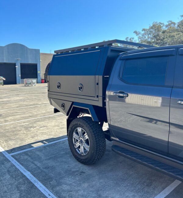 1600mm tray & canopy package with trundle