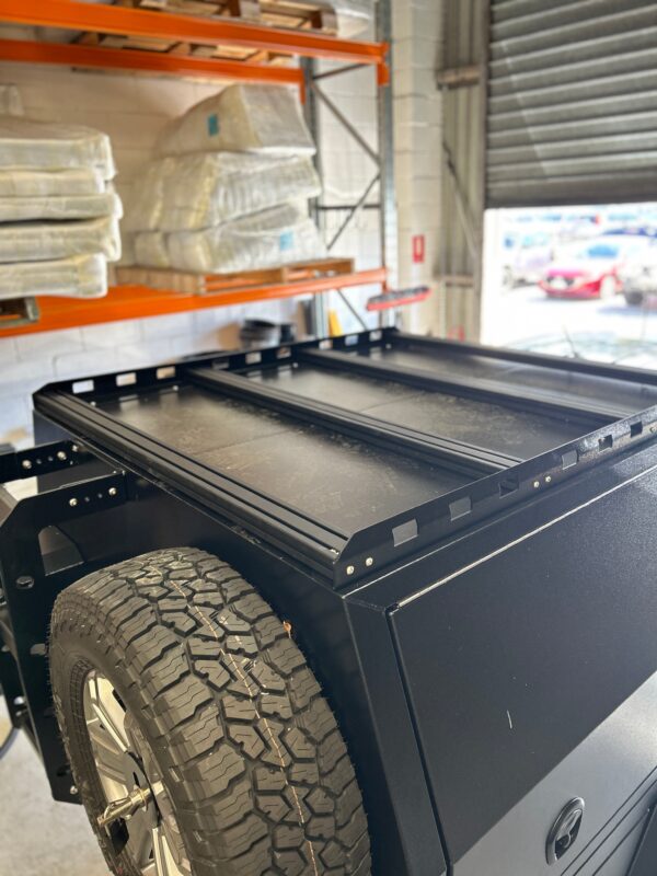 flat platform rack 1800mm v3 black
