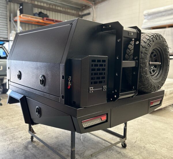 1800mm tray & canopy package with trundle