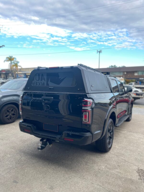 gwm cannon alpha aluminium canopy | ute 2025+ | heavy duty ute canopies