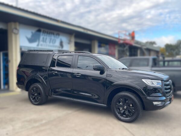gwm cannon alpha aluminium canopy | ute 2025+ | heavy duty ute canopies
