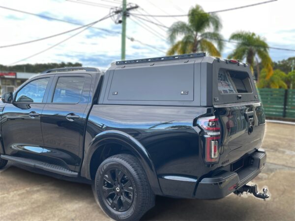 gwm cannon alpha aluminium canopy | ute 2025+ | heavy duty ute canopies