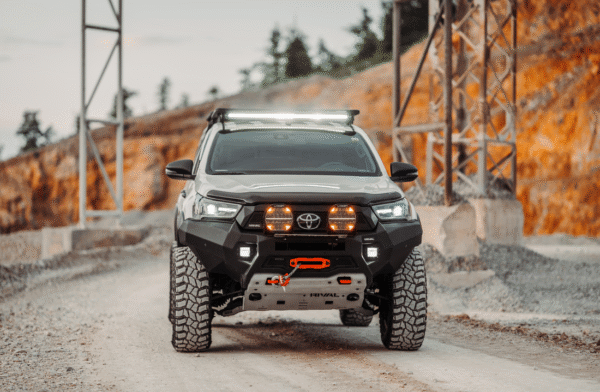 aluminium front bumper toyota hilux 2021+