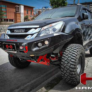hamer 4x4 king series bull bar for isuzu mu x (2012 – 2016)