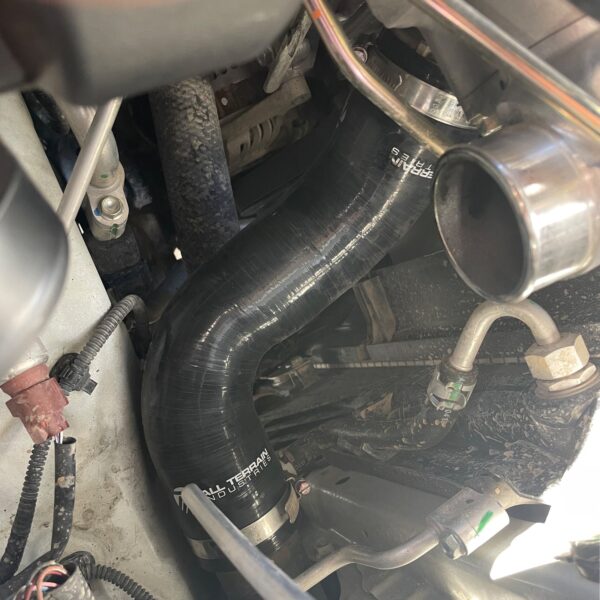 ati silicone hot & cold side intercooler hose upgrade mitsubishi mq mr triton qe qf pajero sport 2.4l 2015+