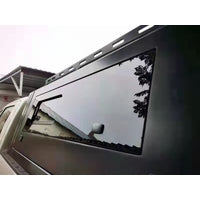 black tub canopy steel all weather fit for mitsubishi triton mq mr dual cab 2015 on