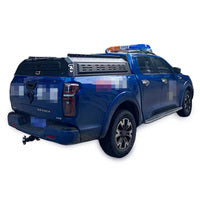 black ute steel canopy fit for toyota hilux 2006+/gwm cannon 2020+