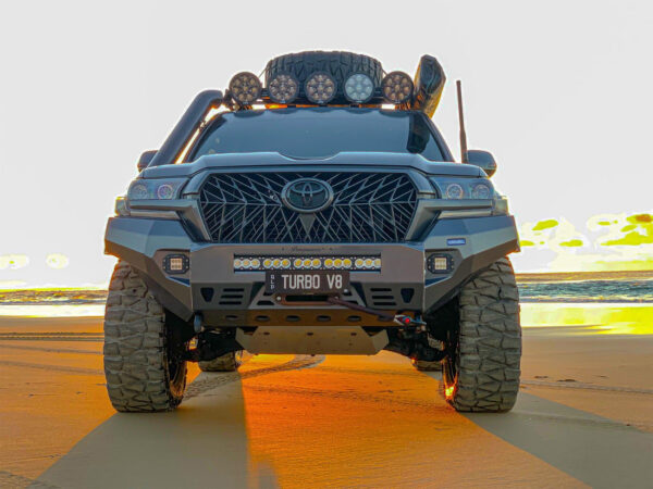 aluminium front bumper toyota land cruiser 200 2015 2021