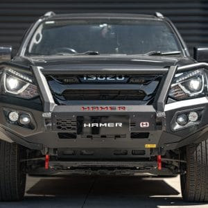 hamer 4x4 king series plus bull bar for isuzu mu x ( 2016 – 2020 )