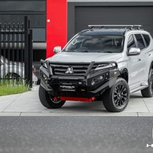 hamer 4x4 king series plus bull bar for mitsubishi pajero sport qg ( 2024 – present )