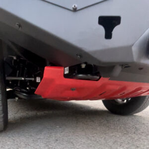 2023 ford ranger next gen red skid plate (bash plate)under body protection