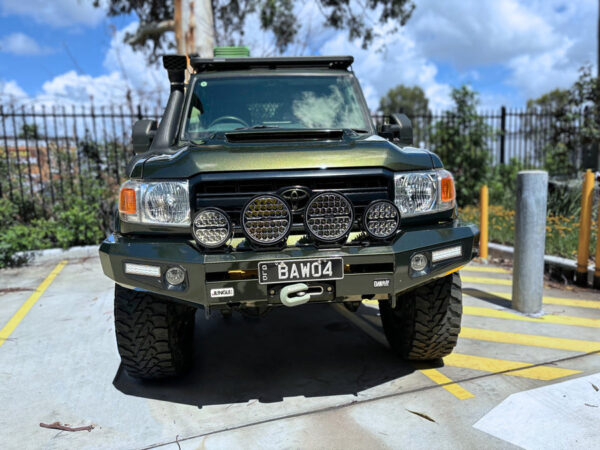 jungle 4x4 toyota landcruiser 79 series bullbar