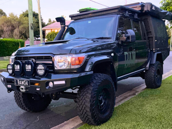 jungle 4x4 toyota landcruiser 79 series bullbar