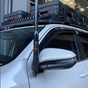 vogue industries aerial bracket to suit toyota hilux n80 2015+ sku: vogue mirror n80