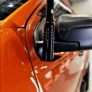 vogue industries uhf aerial bracket to suit isuzu mu x 2022+ sku: vogue mirror dmax21