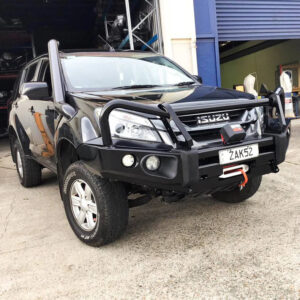 rockarmor isuzu mux bullbar rockarmor elite suits 11/2013 04/2017